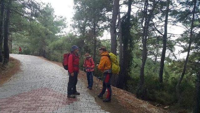 Likya Yolunun Belgesi Çekiliyor