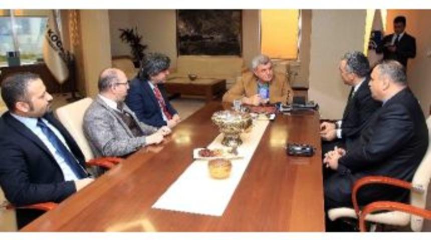 Yeşilay&rsquo;dan Başkan Karaosmanoğlu&rsquo;na Ziyaret&rsquo;