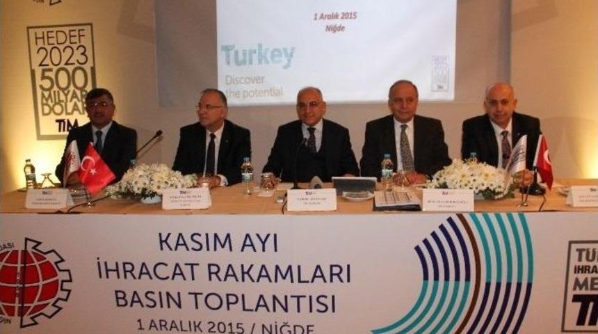 İhracat, Kasım Ayında 11 Milyar 437 Milyon Dolar Oldu