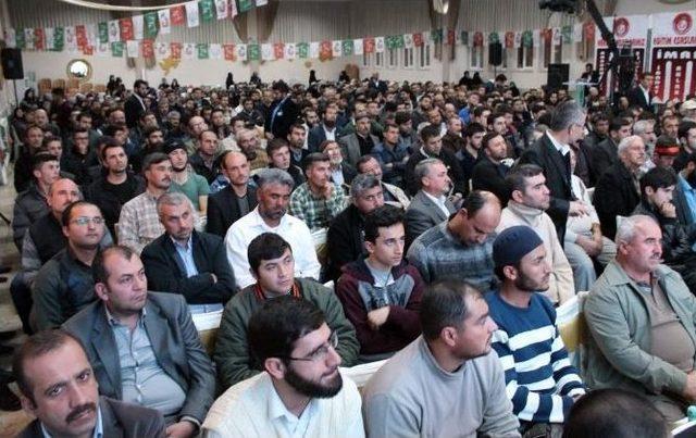 Furkan Derneği&rsquo;nin Niğde Konferansı 2