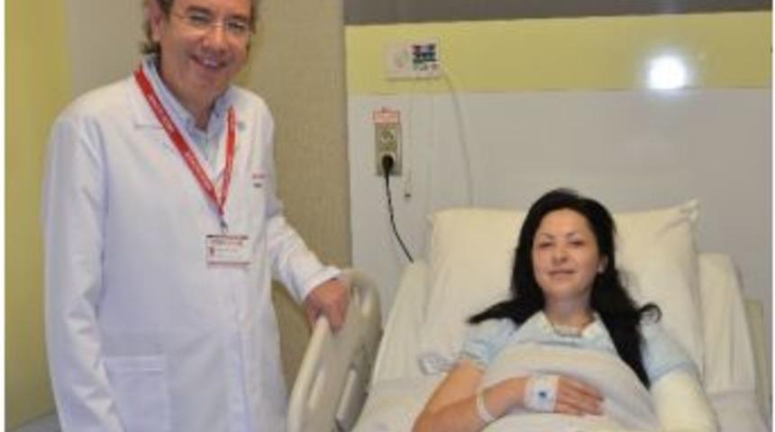 Ukraynalı Kadın Samsun&rsquo;da Şifa Buldu