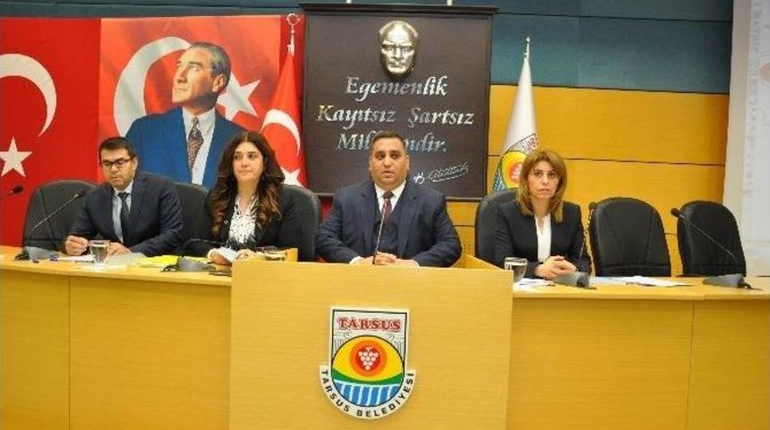 Tarsus Belediye Meclisi 2015 Yılının Son Toplantısını Yaptı