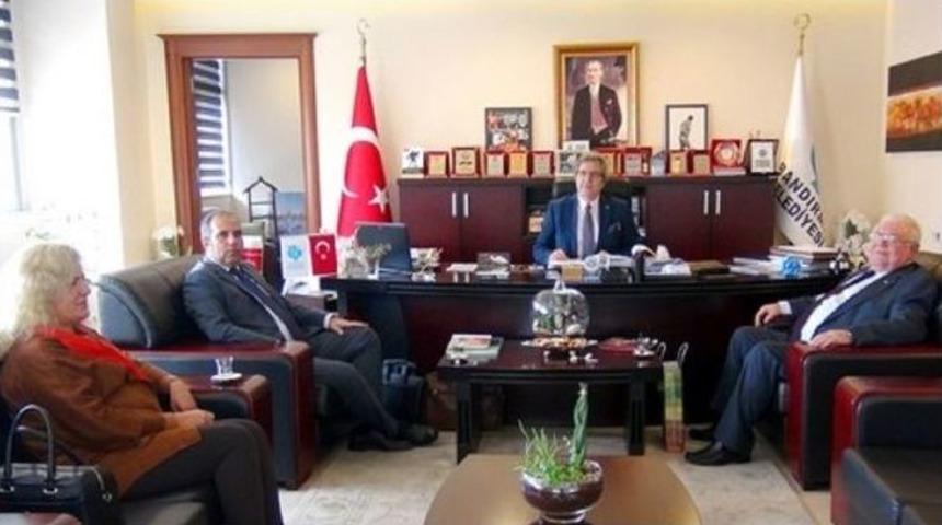 Ege Ve Marmara &Ccedil;evreci Belediyeler Birliği&rsquo;nden Ziyaret