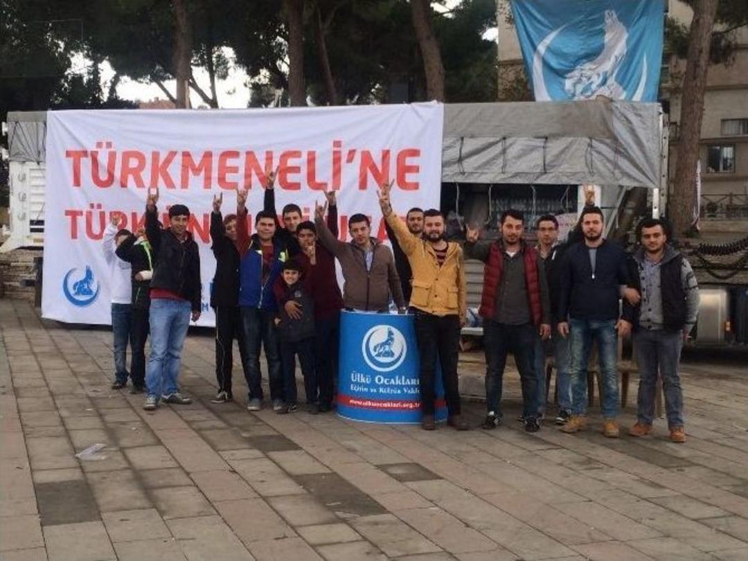 Alaşehir &Uuml;lk&uuml; Ocaklarından Suriye&rsquo;deki T&uuml;rkmenlere 3 Tır Yardım