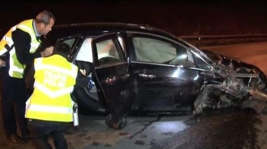 Alkol Kaza Getirdi:1&rsquo;i Ağır 5 Yaralı