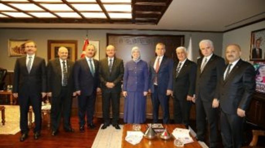 Denizli Heyeti&rsquo;nden Bakan Ramazanoğlu&rsquo;na Ziyaret