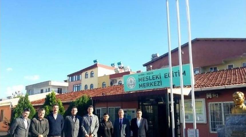 Didim Mesleki Eğitim Merkezi Ayı &Ouml;ğrencisi &Ouml;d&uuml;llendirildi