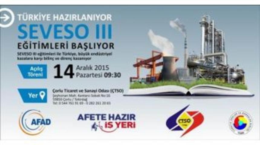 &rsquo;afete Hazır İşyeri&rsquo; Eğitimi Tekirdağ&rsquo;da Yapılacak