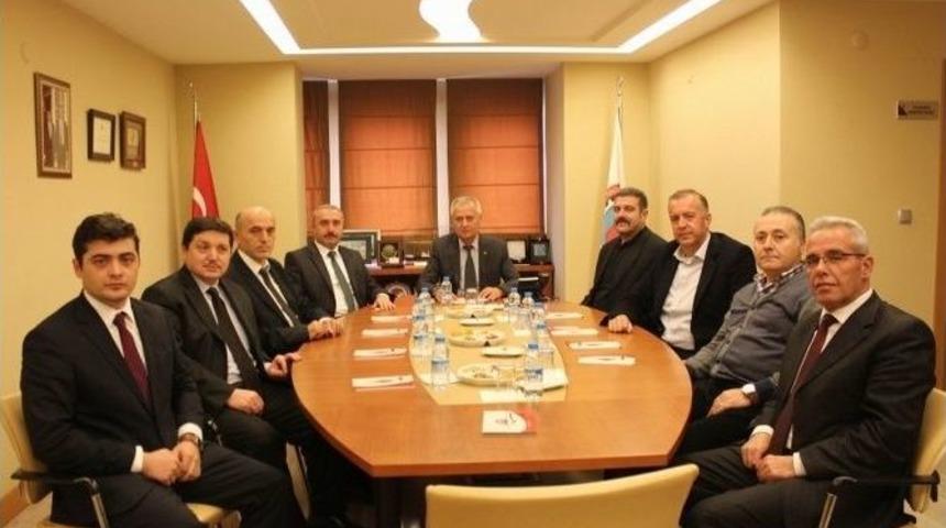 T&uuml;rkiye Denizcilik İşletmeleri Genel M&uuml;d&uuml;r&uuml; Yığcı&rsquo;dan Tekirdağ Tso&rsquo;ya Ziyaret