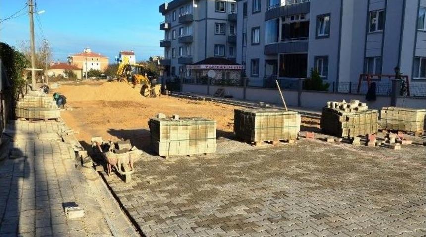 Lapseki&rsquo;de &Uuml;st Yapı &Ccedil;alışmaları Devam Ediyor