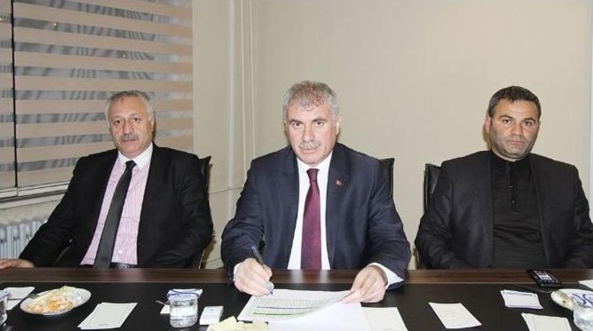 Belediye Başkanı Memiş, Dolmuş&ccedil;ularla Bir Araya Geldi