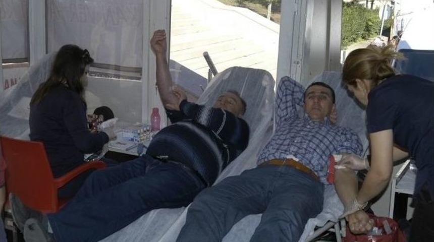 Malkara&rsquo;da 65 &Uuml;nite Kan Bağışlandı