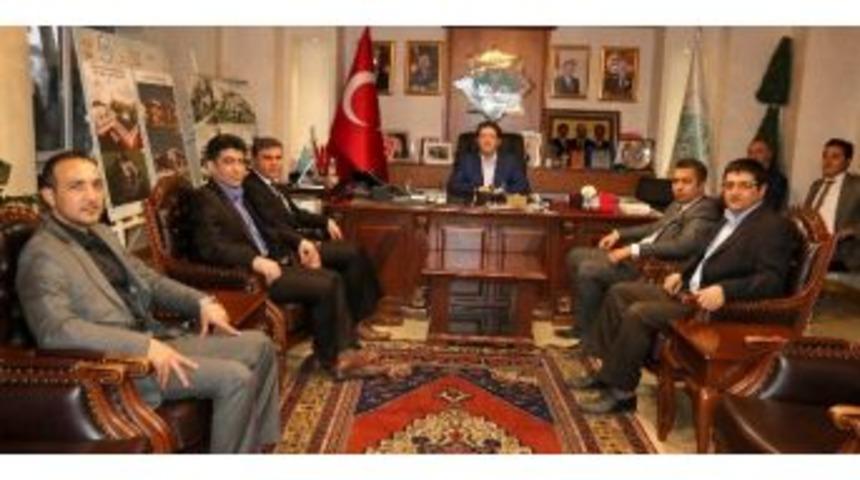 Sağlık-sen Yönetiminden Başkan Yazgı’ya Ziyaret