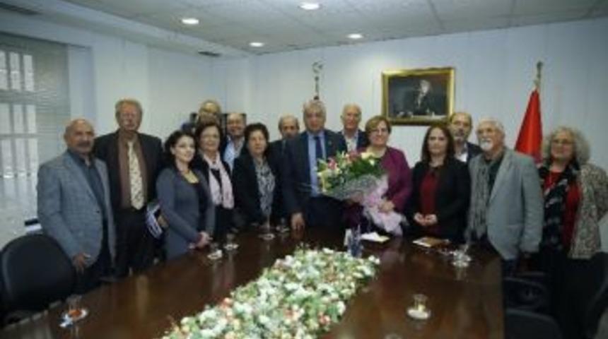 Başkan Pekdaş&rsquo;a Kent Konseyleri Birliğinden Ziyaret