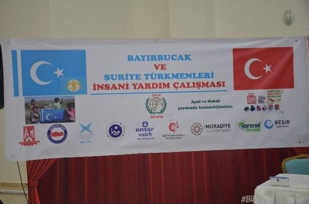 Bayırbucak Ve Suriyeli T&uuml;rkmenlere İnsanı Yardım &Ccedil;alışması