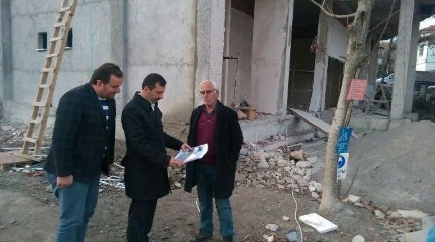 Sarıcaoğlu, D&uuml;ğ&uuml;n Salonunda İncelemelerde Bulundu