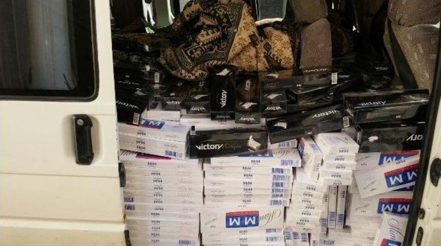 Kahramanmaraş&rsquo;ta 21 Bin 410 Paket Ka&ccedil;ak Sigara Ele Ge&ccedil;irildi