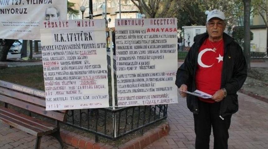 Tekirdağ&rsquo;ın Meşhur Emekli Astsubayından &rsquo;yeni Anayasa&rsquo; Bildirisi