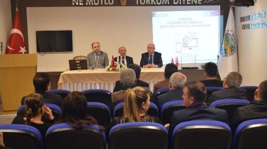 &rsquo;vergide Elektronik Tebligat&rsquo; Eğitimi