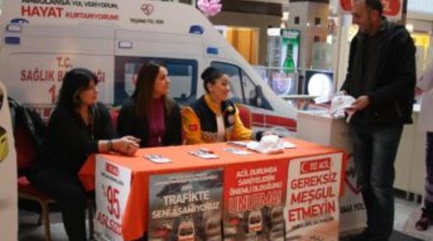 Erzincan 112&rsquo;de 100 &Ccedil;ağrıdan 90&rsquo;ı Asılsız İhbar