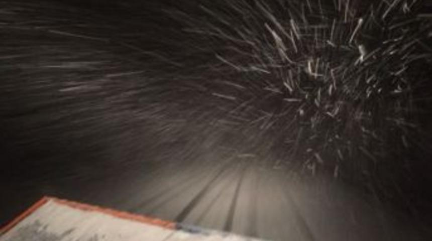 Malatya&rsquo;da Kar Yağışı