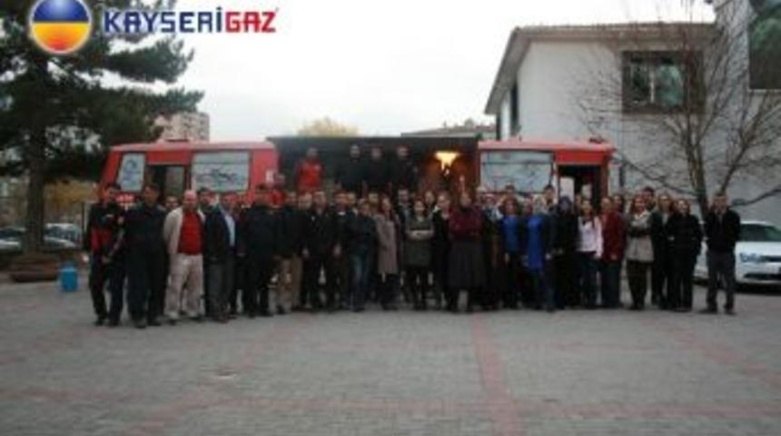 Kayserigaz&rsquo;dan Yangın Tatbikatı