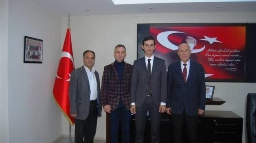 Basın Mensuplarından Kaymakam Meşeli&rsquo;ye Veda Ziyareti