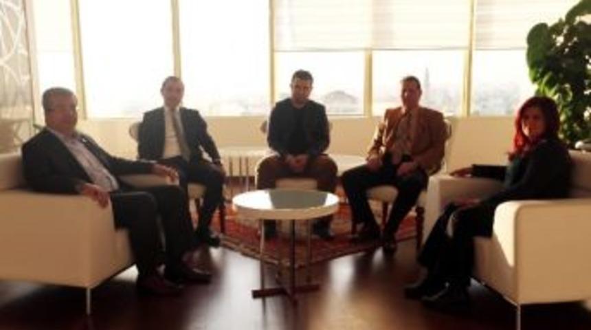 Aydın T&uuml;msiad, Başkan &Ccedil;er&ccedil;ioğlu&rsquo;nu Ziyaret Etti