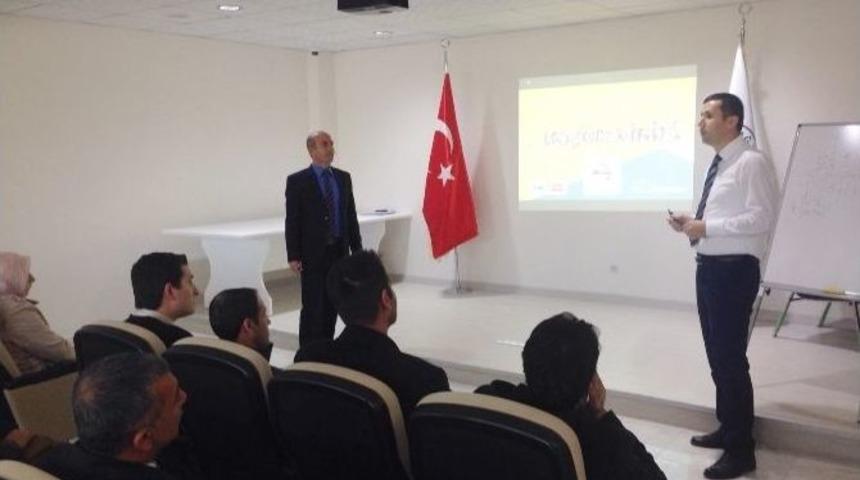 Ak&ccedil;adağ&rsquo;da Proje D&ouml;ng&uuml;s&uuml; Y&ouml;netimi Eğitim&rlm; Verildi