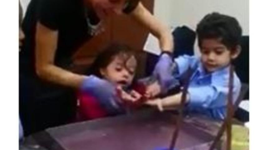 Bahreyn&rsquo;de Otistik &Ccedil;ocuklara Ebru &Ouml;ğretti