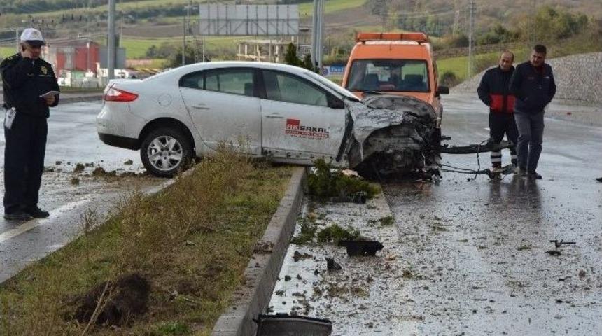 Sinop&rsquo;ta Trafik Kazası: 5 Yaralı
