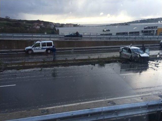 Sinop’ta Trafik Kazası: 5 Yaralı