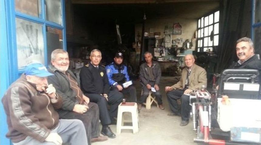 Bor İl&ccedil;e Emniyet M&uuml;d&uuml;rl&uuml;ğ&uuml; Muhtarlar Ve Vatandaşlara Ziyarette Bulundu