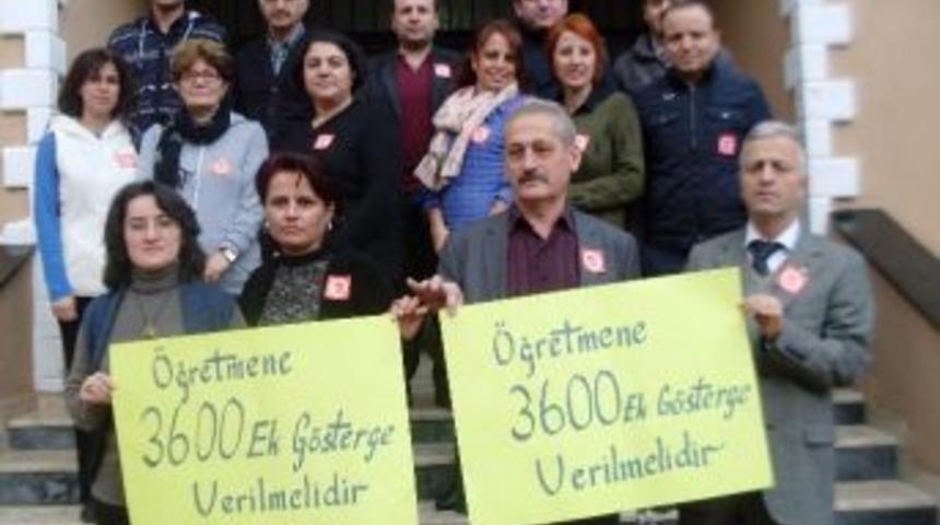 Eğitim-iş, 1. Derece Ek G&ouml;stergenin 3600 Olması İ&ccedil;in İmza Kampanyası Başlattı