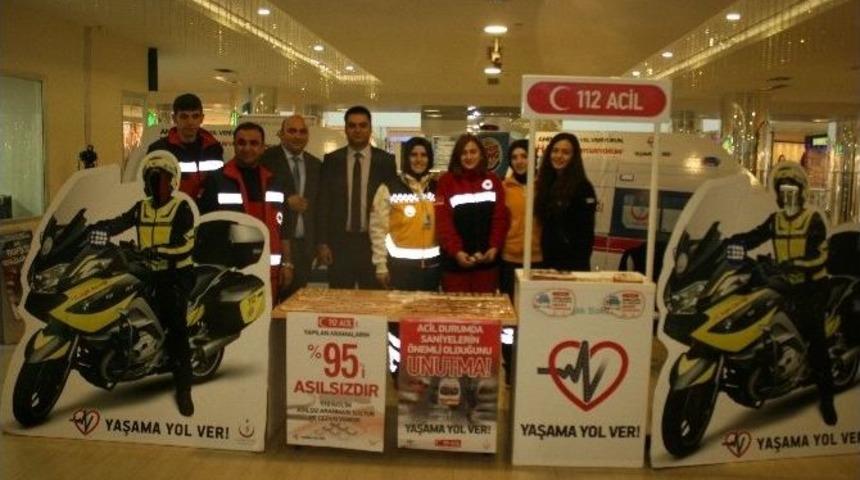 112&rsquo;den yaşama yol ver Standı