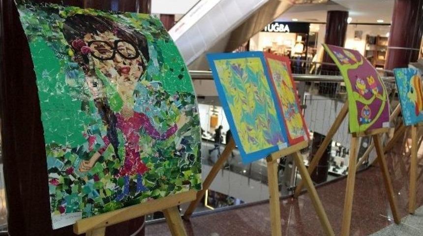 Farkındalık Resim Sergisi Palerium Avm&rsquo;de A&ccedil;ıldı