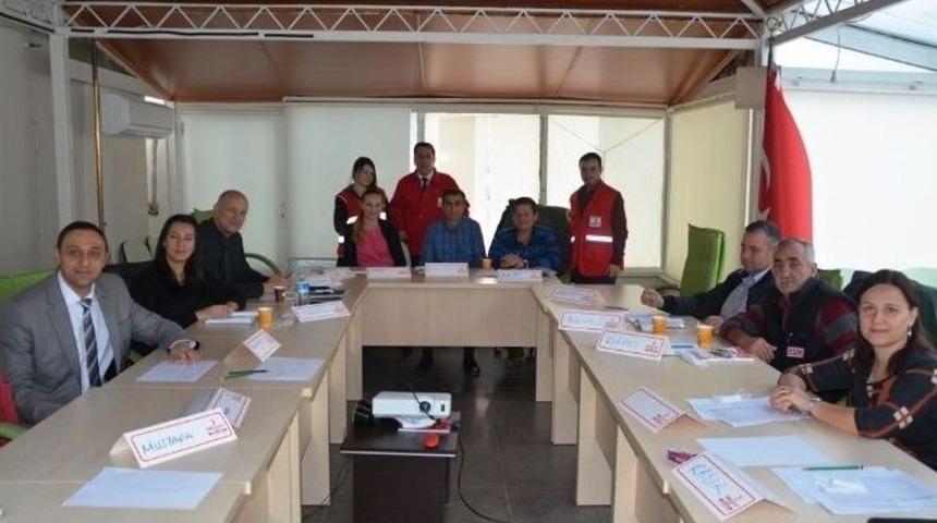 Kızılay&rsquo;dan Teski Personeline İlk Yardım Eğitimi