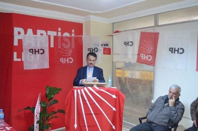 Chp Espiye İlçe Olağan Genel Kurulu Gergin Geçti