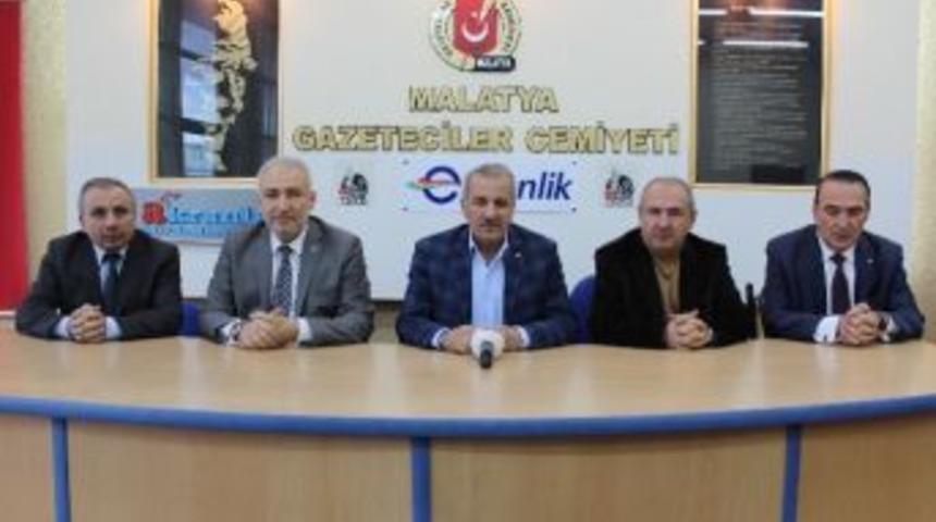 Milletvekili Şahin, Malatya Gazeteciler Cemiyetini Ziyaret Etti