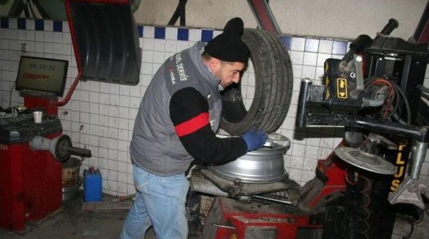 Kış Lastiği Uygulaması Başladı