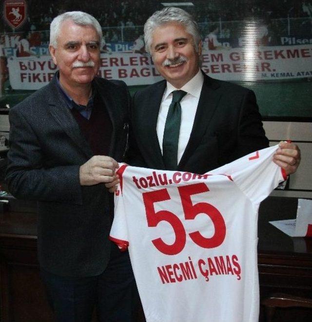 Kırgız Heyetten Samsunspor’a Ziyaret