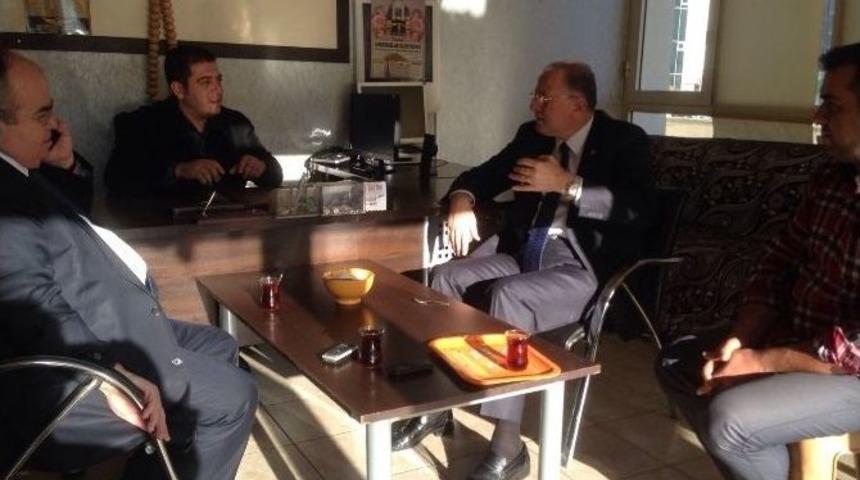 Ko&ccedil;er Taksicileri Ziyaret Etti