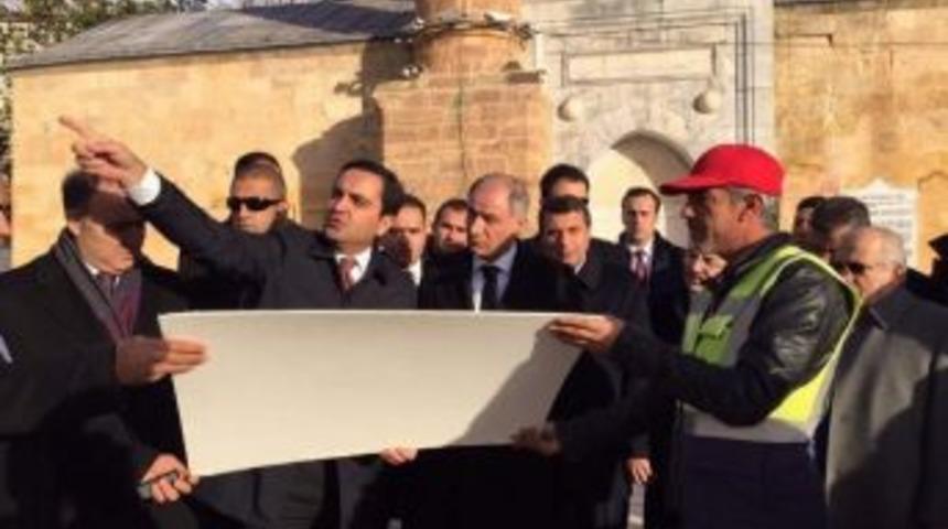 Başkan Bah&ccedil;eci, Bakan Ala&rsquo;ya Cumhuriyet Tarihinin İlk K&uuml;lliye Projesini Anlattı