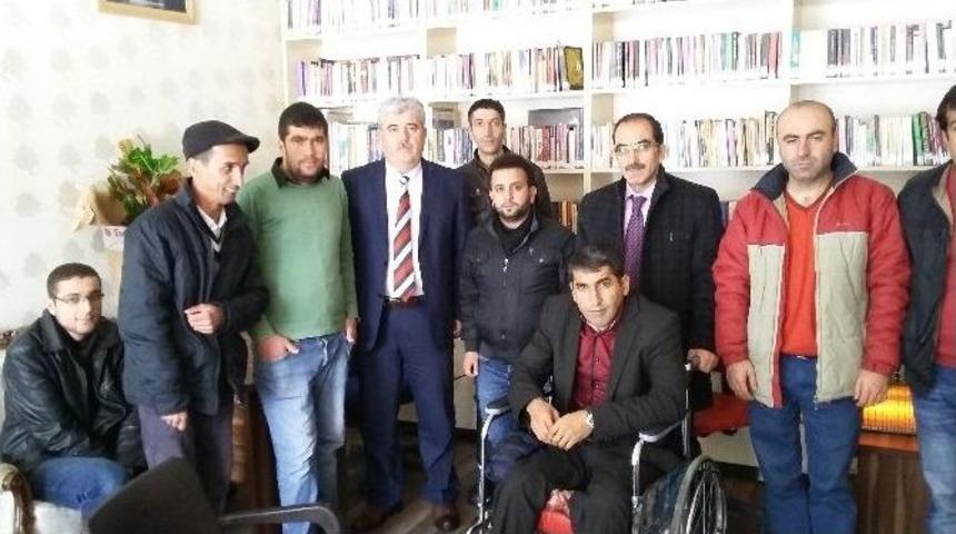 M&uuml;d&uuml;r Aslan&rsquo;dan Engelli Derneklerine Ziyaret