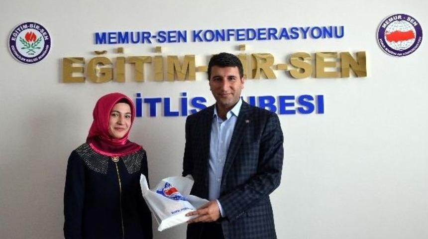 Bitlis&rsquo;te &ldquo;unutamadığım &Ouml;ğretmenim&rdquo; Yarışmasının &Ouml;d&uuml;lleri Verildi