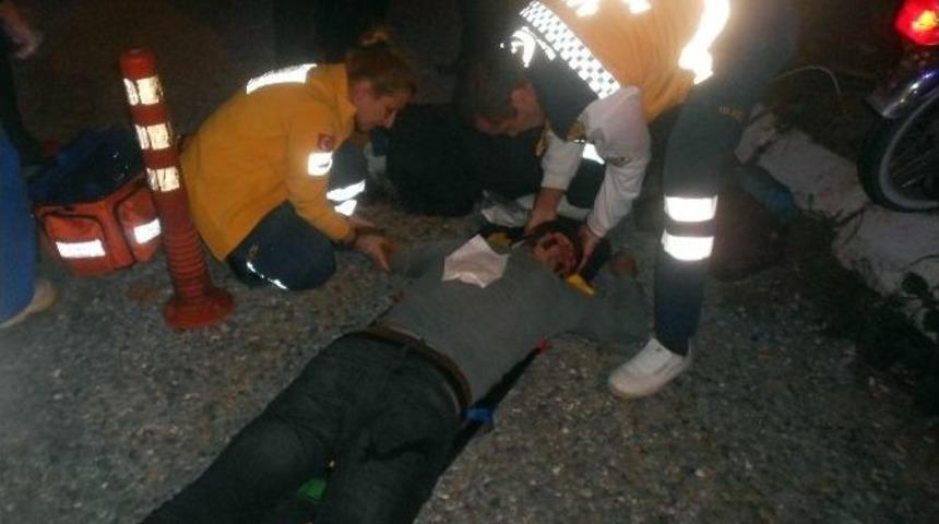 Didim&rsquo;de Motosiklet Kazası; 1 &Ouml;l&uuml;