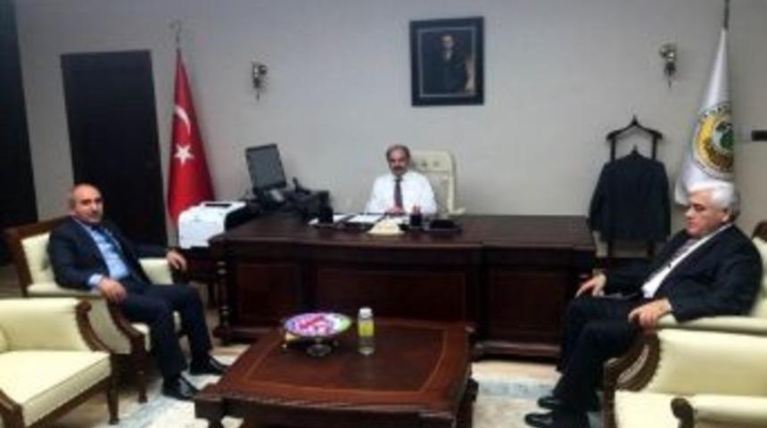 Başkan Kara, Orman Genel M&uuml;d&uuml;r&uuml; &Uuml;zmez&rsquo;e Ziyaret