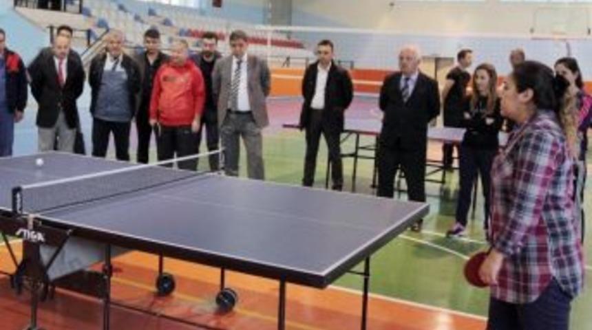 Kazan&rsquo;da Masa Tenisi Turnuvası Yapıldı