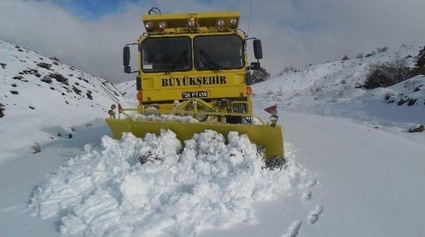 B&uuml;y&uuml;kşehir Karla M&uuml;cadeleye Hazır
