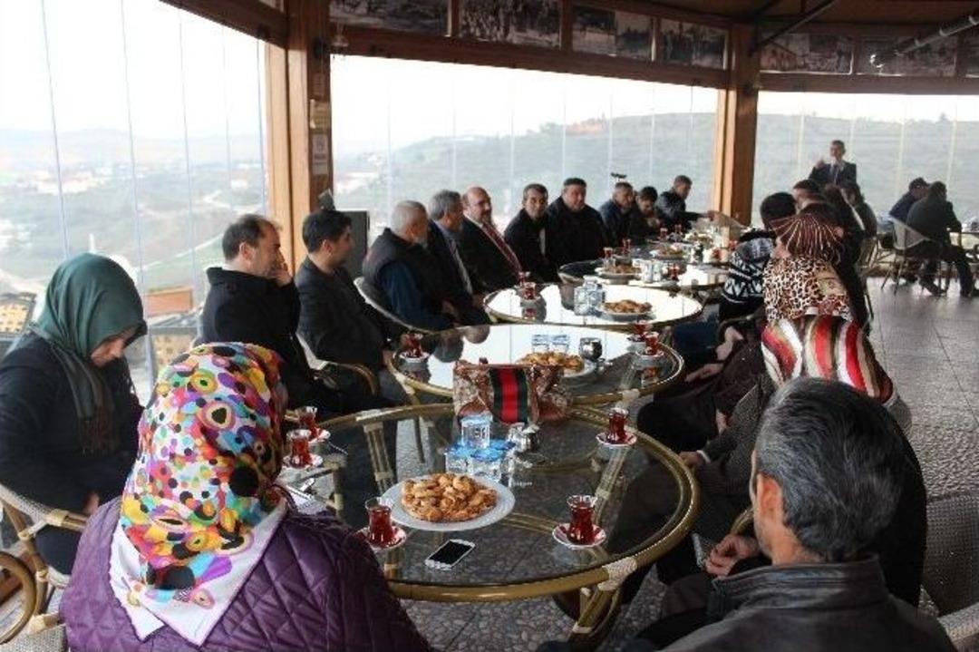 Kaymakam &Ccedil;akıcı Ve Belediye Başkanı Şahin Engellilerle Bir Araya Geldi